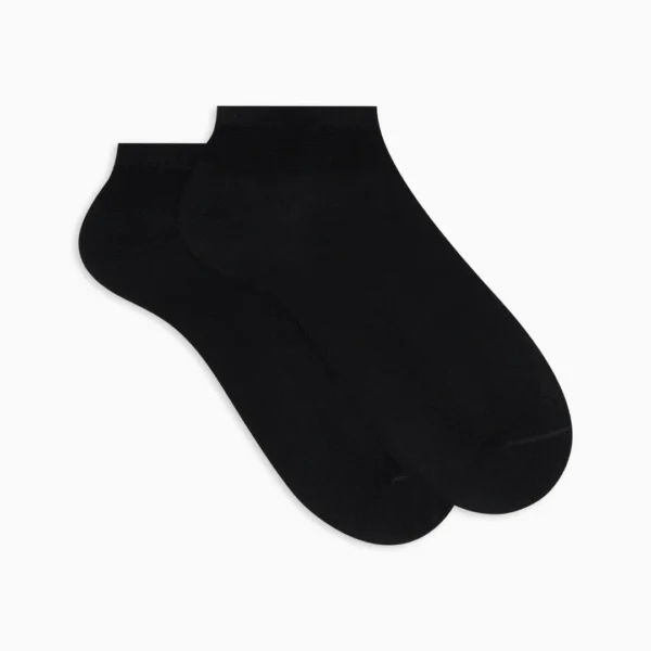 Plain Black Ankle Socks